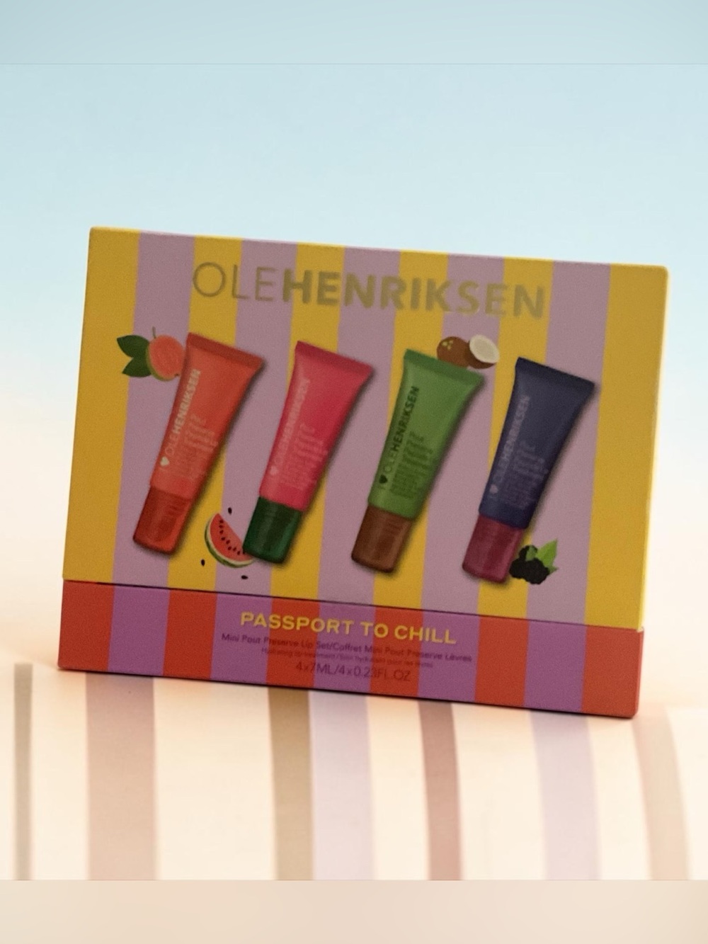 Ole Henriksen Passport to Chill Mini Peptide Lip Set 
🍈 Limited Edition 🍋‍🟩